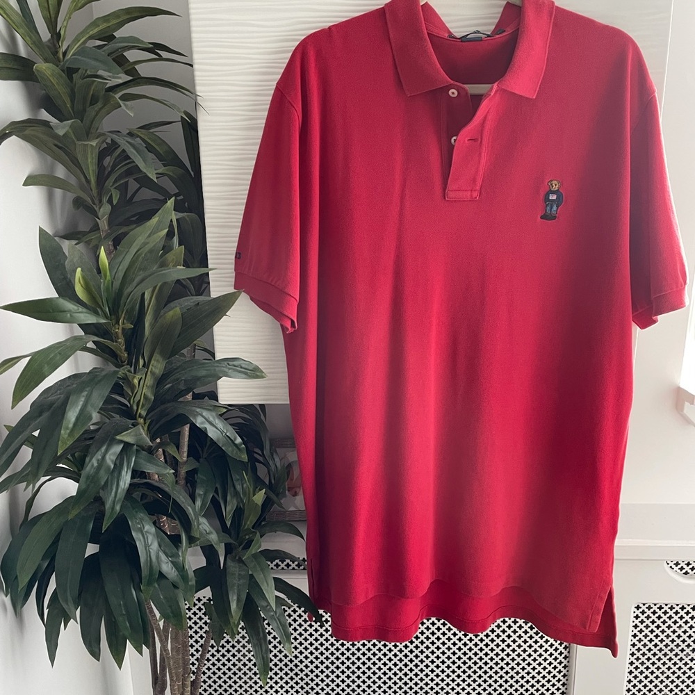 Polo Ralph Lauren Red polo shirt Size XL